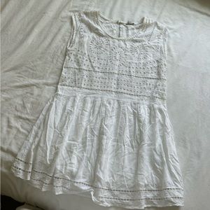 Urban outfitters eyelet mini dress